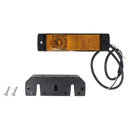 Lampa gabarit Clearance light LED colour: orange L/R with reflector with wire KRONE KRONE KR550017160