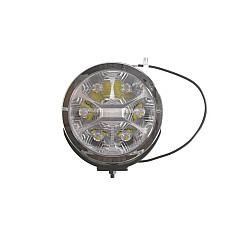 Far Universal headlamp L/R long-range LED 12/24V 3 27W diameter 220mm white aluminium neagra position lights cable 0.5 m calibration number LC 50 FERVOR WESEM LUM1.50800.01