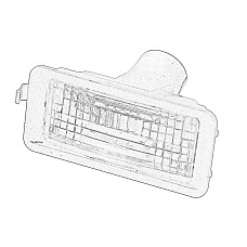 Iluminare numar de circulatie Licence plate lamp W5W SEAT IBIZA IV 6J IBIZA IV 6P 03.08-06.17 OE SEAT 6J0 943 021A