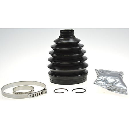 Ansamblu burduf, articulatie planetara Burduf cauciuc cap planetara exterior fi: 26/81 lungime110 set NISSAN QASHQAI I 1.6/1.6LPG 02.07-04.14 SPIDAN 0.024617