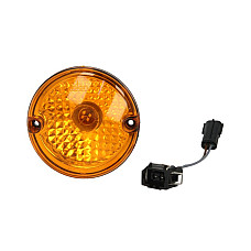 Semnalizator Indicator lamp L/R glass colour: transparent P21W diameter: 95 mm. embossed with a system replacing Perei lights SOLARIS URBINO II 10.06- JOKON OEI252002929