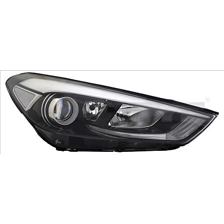 Far Lampa frontala Dreapta H7/H7/LED electric fara motoras HYUNDAI TUCSON TUCSON/SUV 05.15-07.18 TYC TYC 20-15397-16-2