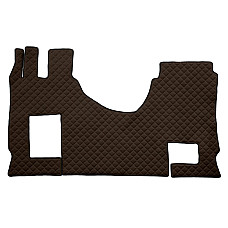 Covor compartiment picioare F-CORE pe intregul etaj scaun pasager convertibil cantitate in set 3 szt. material - piele matlasata eko culoare - maro cabina lata 250 cm MERCEDES ACTROS MP4 / MP5 07.11- F-CORE F-CORE FL43 BROWN