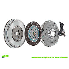 Set ambreiaj Set de ambreiaj cu rulment si volant cu masa dubla 235mm ALFA ROMEO 147 1.9D 04.01-03.10 VALEO VAL837399