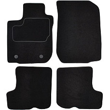 Covoras podea textil Floor mats Velours 4 pcs front/rear set colour neagra DACIA SANDERO II 10.12- Saloon MAMMOOTH MMT A041 DAC75 PRM 01