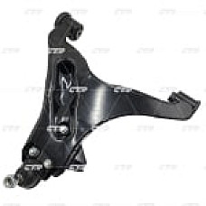Brat, suspensie roata Front axle track control arm L transverse bottom/front with a joint knuckle with extras with sleeve  MITSUBISHI PAJERO II PAJERO III 2.5D-3.5 04.00-09.07 CTR CTRCQ0244L