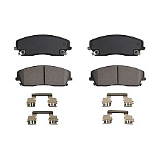 Set placute de frana Fata EN no ECE R90 certification CHRYSLER 300 C 300C DODGE CHALLENGER CHALLENGER SE CHARGER MAGNUM LANCIA THEMA 2.7-6.4 09.04- USA BCD1056AT