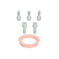 Trusa de montare a jantei de aliaj Fitting kit FZ20 74.1-60.1 B B13 60 cone M14x15 L28 1 kit / 1 wheel - 5 holes ITWHEELS ITW49039