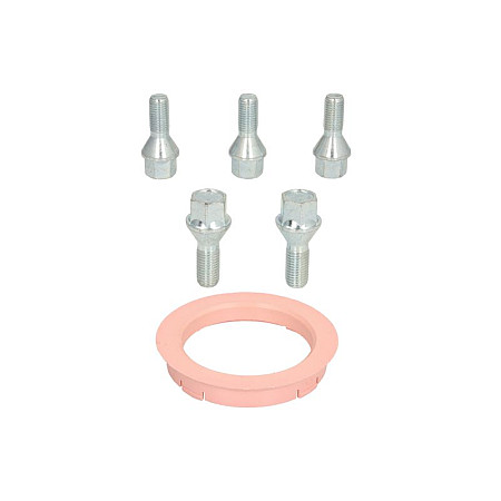 Trusa de montare a jantei de aliaj Fitting kit FZ20 74.1-60.1 B B13 60 cone M14x15 L28 1 kit / 1 wheel - 5 holes ITWHEELS ITW49039