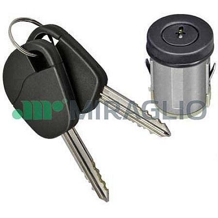 Cilindru inchidere Insert de blocare a capacului portbagajului cu taste Spate Dreapta/Stanga CITROEN JUMPY I XANTIA XANTIA/KOMBI FIAT SCUDO PEUGEOT EXPERT 03.93-12.06 MIRAGLIO 80/1028