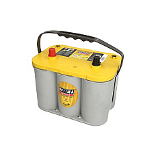 Baterie de alimentare Acumulator OPTIMA 12V 55Ah/765A AGM Orbital DEEP-CYCLE YELLOW L+ borna standard 254x175x200 B01 - flansa de montare 10.5 mm agm/ciclu profund/pornire OPTIMA O812254000
