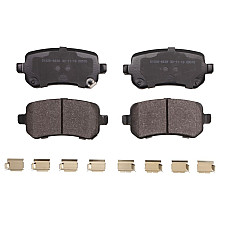 Set placute de frana Spate fara omologare ECE R90 CHRYSLER TOWN &amp; COUNTRY VOYAGER V DODGE GRAND JOURNEY FIAT FREEMONT 2.0D-4.0 06.07- USA PMD1326AT