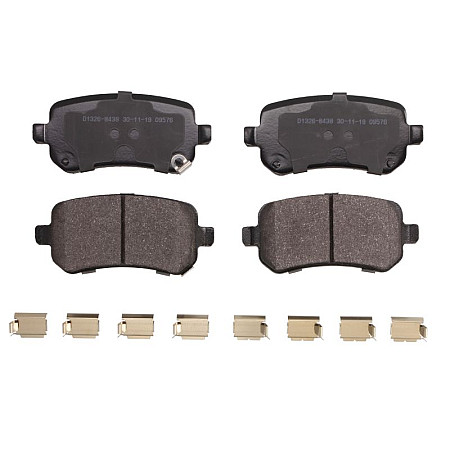 Set placute de frana Spate fara omologare ECE R90 CHRYSLER TOWN &amp; COUNTRY VOYAGER V DODGE GRAND JOURNEY FIAT FREEMONT 2.0D-4.0 06.07- USA PMD1326AT