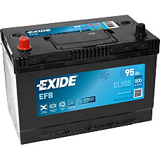Acumulator Pornire Acumulator EXIDE 12V 95Ah/800A START&amp;STOP EFB L+ borna standard 306x173x222 Korean B1 efb/pornire EXIDE EL955