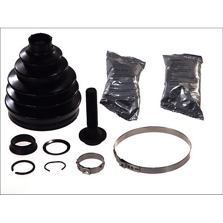 Ansamblu burduf, articulatie planetara Burduf cauciuc cap planetara exterior fi: 28/98 lungime123 set AUDI A4 B6 A4 B7 1.8-3.0 11.00-07.06 SPIDAN 0.024861