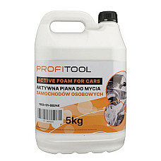 Curatare pete dificile spuma activa PROFITOOL pentru curatarea suprafetelor puternic macinate 5kg sigur pt vopsea si elemente de cauciuc fluid spuma activa indeparteaza: murdarirea suprafetei ulei vaselina vaselina PROFITOOL 1305-01-0024E