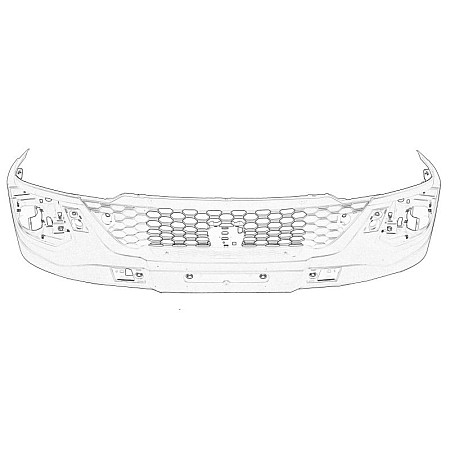 Bara de protectie Bumper front IVECO DAILY VI 03.14- OE IVECO 5802510223
