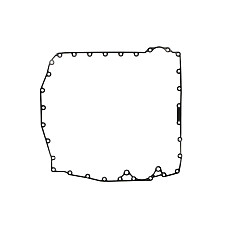 Etansare ulei, transmisie automata Gearbox gasket SOLARIS BPART 0501324766BP