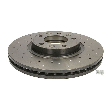 Disc frana Brake disc BREMBO Xtra 1pcs Drilled front  L/R outer diameter 283 mm thickness 26 mm CITROEN JUMPER I XM PEUGEOT 407 508 I 508/KOMBI 605 607 BOXER 1.6-3.0 06.89- BREMBO 09.8303.1X
