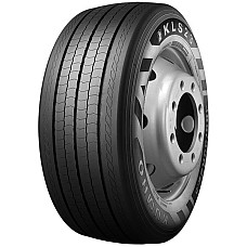 Anvelopa ax fata LKW 2270643 KLS23 KUMHO Truck tyre Long distance Front 3PMSF 160K labels: fuel efficiency class - A wet grip class - C rolling noise and resistance measuring class - 71 dB A snow grip - Yes i KUMHO 385/55R22.5 CKU KLS23