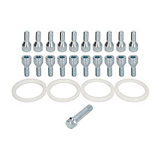 Trusa de montare a jantei de aliaj Fitting kit P 76x601 B STAR M12x15x26 + STAR TOOL K17 1 kit / 4 wheels - B/N qty 20 MAK MAK 8000000706