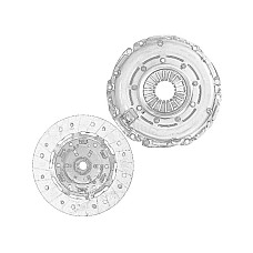 Set ambreiaj Kit 240mm ALFA ROMEO GIULIETTA MITO FIAT BRAVO II DOBLO DOBLO CARGO GRANDE PUNTO LINEA PUNTO EVO SEDICI FORD MONDEO IV LANCIA DELTA III 1.6D/1.8D/2.0D 06.06- OE FIAT 71724609