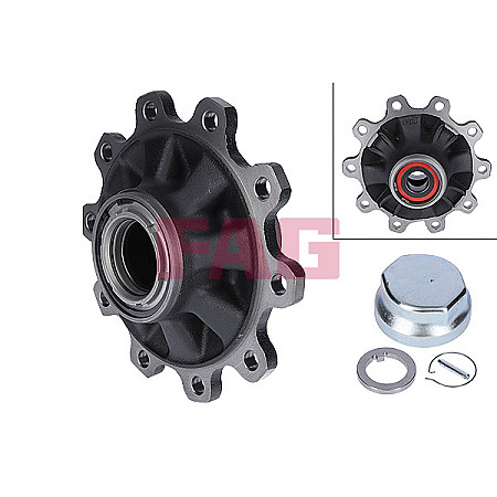 Butuc roata R butuc roata fata cu rulment BPW FAG Bearings 723 5012 10