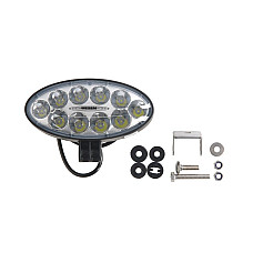 Lumina de lucru Lampa de lucru LED 12/24V 35W 3000lm numar elemente LED: 10 lungime: 176mm inaltime: 87mm adancime: 86mm cu sirma de 05 m lumina focalizata WESEM CRV1M.53501.00