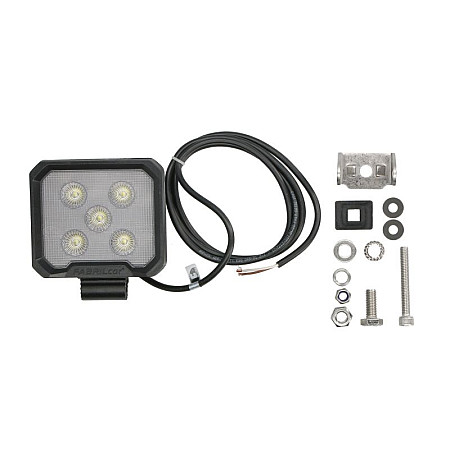Lumina de lucru Work light LED 16W 2000lm number of diodes: 6 height: 98mm width: 110mm depth: 46mm cable length: 15m alloy housing dispersed light ADR WORKFAB II ASPOCK A42-1011-011