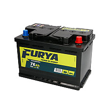 Acumulator Pornire Acumulator FURYA 12V 76Ah/720A R+ borna standard 278x175x190 B13 - flansa de montare 10.5 mm pornire FURYA BAT76/720R/FURYA