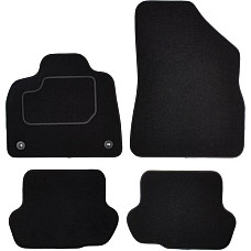 Covoras podea textil Floor mats Velours 4 pcs front/rear set colour neagra CITROEN DS5 11.11-07.15 Saloon MAMMOOTH MMT A041 CIT230 PRM 01