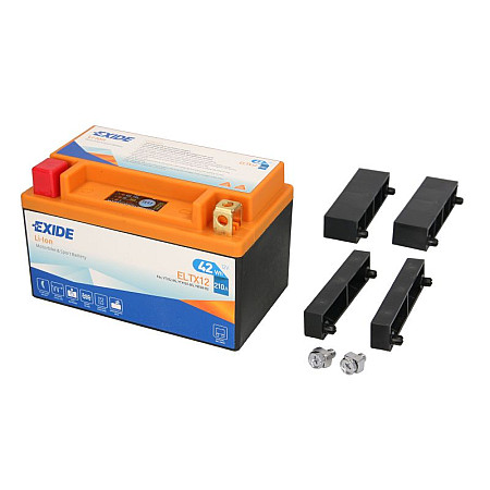 Acumulator Pornire Battery Lithium-ion EXIDE 12V 35Ah 210A L+ Maintenance free 150x87x93mm Started ELTX12 BMW S HONDA CB CBF CBR VT KTM ADVENTURE DUKE ENDURO LC4 SM SMC 200-1078 2000-2015 EXIDE ELTX12 EXIDE