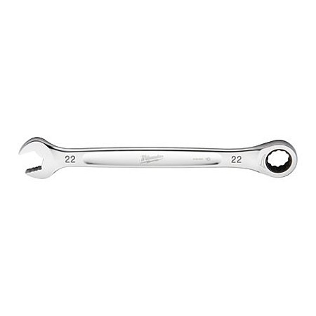 Chei Wrench combination / ratchet with a ratchet 12-angle / Hexagonal metric size: 22 mm MILWAUKEE 4932471515