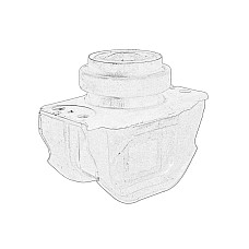 Suport motor Engine mount top R hydraulic CITROEN DS4 DS5 PEUGEOT 3008 5008 2.0D/2.0DH 06.09-03.17 OE PEUGEOT 9645769180