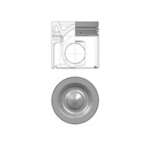 Diametru piston 127mm STD SCANIA SCANIA 4 PGRT DC16.04-DT12.18 01.99- KOLBENSCHMIDT 40 907 600