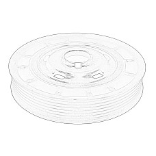 Fulie curea, arbore cotit Crankshaft pulley DS DS 4 II DS 7 CITROEN BERLINGO BERLINGO/MINIVAN C3 AIRCROSS II C3 III C4 CACTUS C4 III C4 SPACETOURER C5 AIRCROSS C-ELYSEE GRAND C4 SPACETOURER 1.5D 06.17- OE PEUGEOT 9821624380