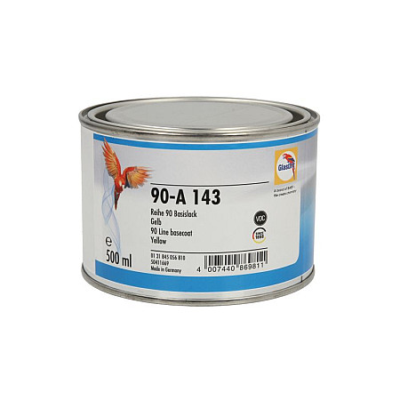 Vopsele Vopsea 05 l galben tip de pulverizare: pistol GLASURIT 50411669
