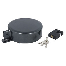 Set suport, rezervor combustibil Anti-theft cover for fuel filler cap with flap padlock diameter: 80mm CARGOPARTS CARGO-ZP030