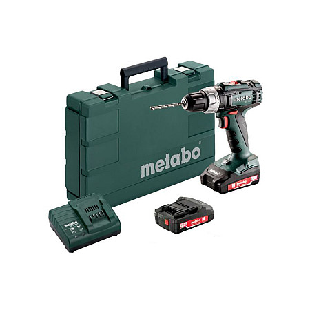 Surubelnita burghiu surubelnita alimentare cu impact alimentat baterie SB 18 L 15 13mm tensiune 18V cuplu maxim 54Nm 2 Ah Li Ion METABO 602317500