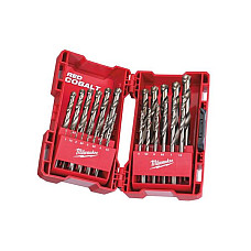 Burghiu Drill bit kit HSS-Co 25 pcs drill bit diameter: 1 15 2 25 3 35 4 45 5 55 6 65 7 75 8 85 9 95 10 105 115 125 13mm intended use material: cast iron / steel MILWAUKEE 4932352471