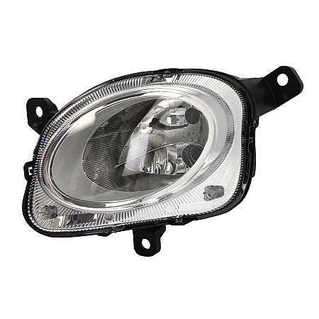 Far Lampa frontala Stanga H7/W21 fara motoras culoare insert: cromat FIAT 500L TYC TYC 20-14282-05-2