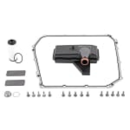 Set piese, schimb de ulei cutie de viteze automata Gearbox hydraulic filter no oil with seal  AUDI A4 ALLROAD B8 A4 B8 A5 A6 ALLROAD C7 A6 C7 A7 Q5 PORSCHE MACAN 1.8-4.2 06.07- VAICO V10-3220-BEK