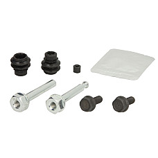 Set bucsi de ghidaj, etrier frana Kit reparare etrier Spate Dreapta/Stanga FIAT TIPO JEEP COMMANDER 1.0-5.7 09.05- QUICK BRAKE QB113-0025X
