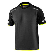 Imbracaminte de protectie si de lucru imbracaminte de protectie si de lucru Tricouri TECH T-SHIRT marime: XL material: bumbac / fibra de poliester gramaj: 170g/m culoare: galben fluorescent/gri SPARCO TEAMWORK 02416 GSGF/XL