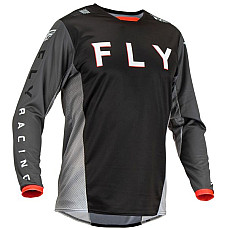 Camasa off-road T-shirt off road FLY RACING KINETIC KORE colour neagra/grey size XL FLY FLY 376-420X