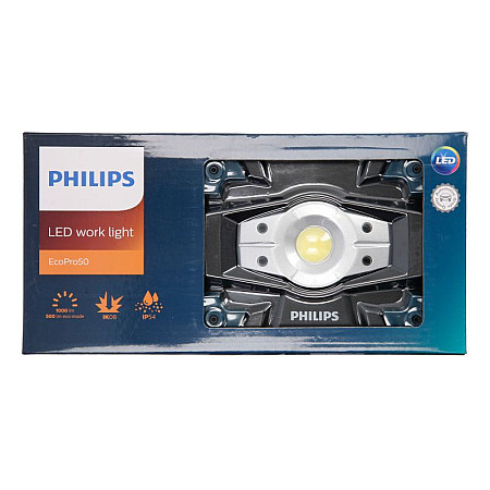 Lanterne portabile Lampa de atelier portabila Fara fir ECOPRO 50 37V timp functionare: 3/6hrs LED PHILIPS PHI RC520C1