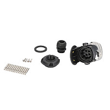 Stecher Mufa de metalica numar pini: 13 forma mufa: rotund ADR contacte inchise JAEGER 241058EJ