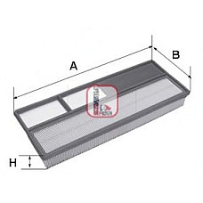 Filtru aer SOFIMA S 3265 A