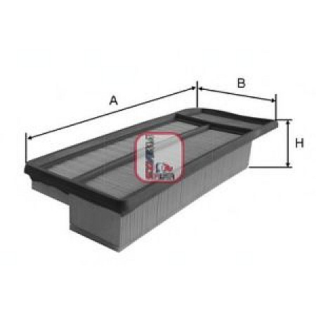 Filtru aer SOFIMA S 3477 A