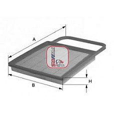 Filtru aer SOFIMA S 3604 A